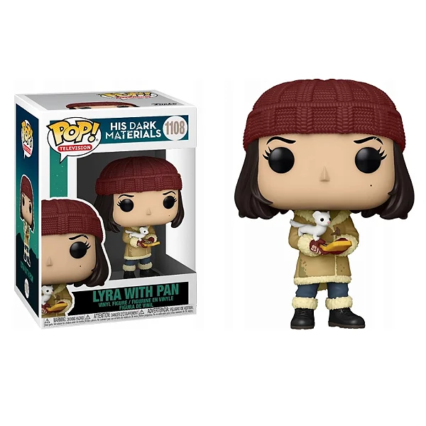 Funko Lyra Com Pan - His Dark Materials - #1108   #1108 - Produto Original