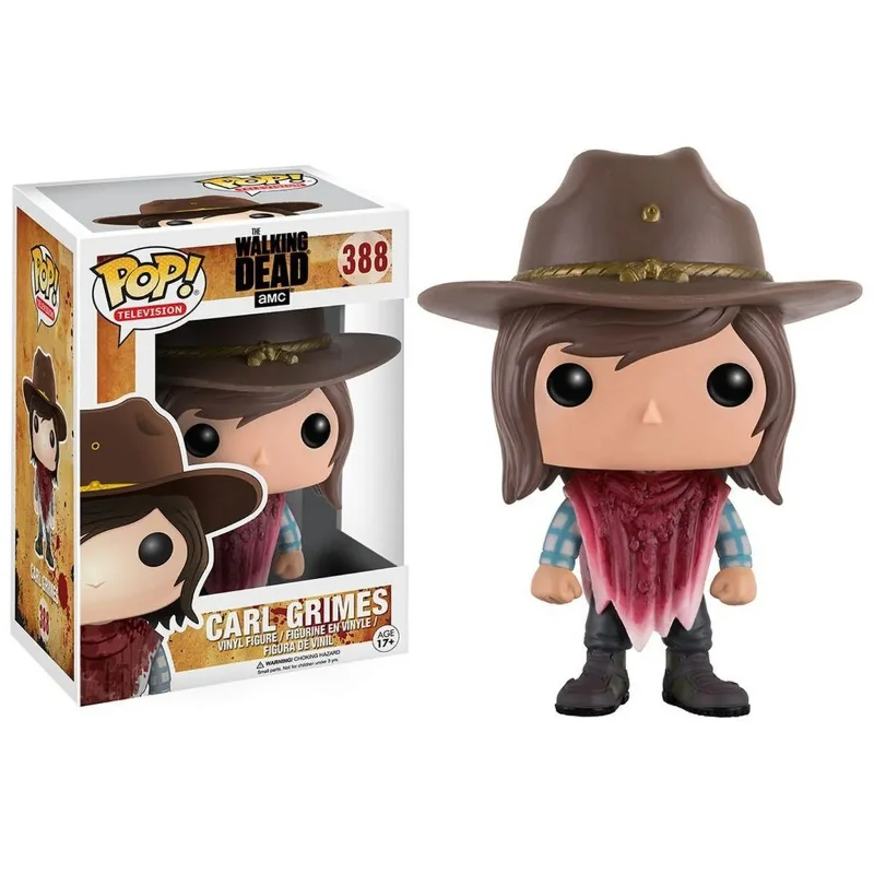 Figura De Acción Carl Grimes 11068 De Funko Pop! Television- -388