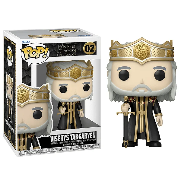 Funko Viserys Targaryen - A Casa Do Dragão - #02- -02