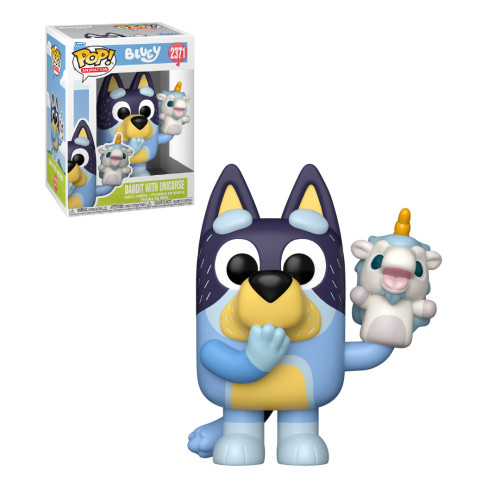 Funko Pop Bluey Bandit with Unicorse 2371   # - Produto Original