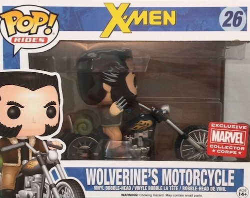 Funko Pop Wolverine's Motorcycle - Marvel Collector Corps-X-Men-26