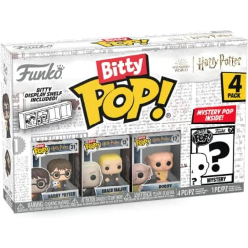 Funko Pop Bitty Harry In Robe 4 Pack Harry Potter- -