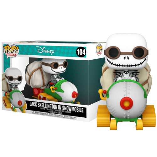 Funko Pop Jack Skellington in Snowmobile 104- -