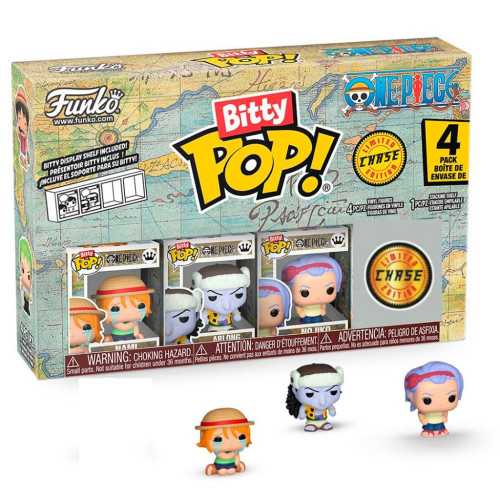Funko Pop Bitty Nami One Piece 4 Pack Funko # - Produto Original
