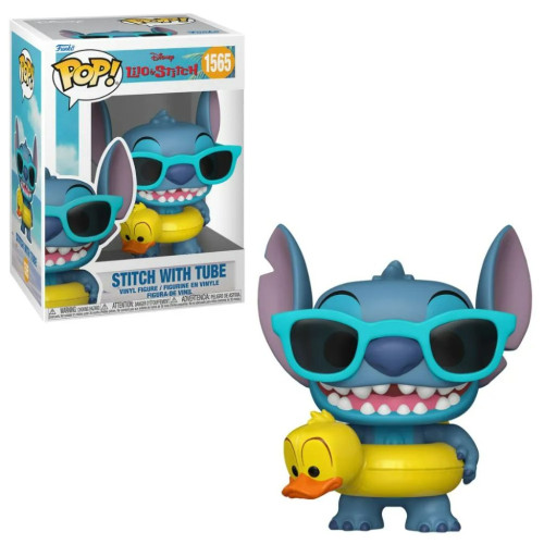 Funko Pop Stitch With Tube 1565 Lilo & Stitch Funko # - Produto Original