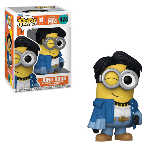 Funko Pop Jung Kook 424 Minions X Bts Funko # - Produto Original