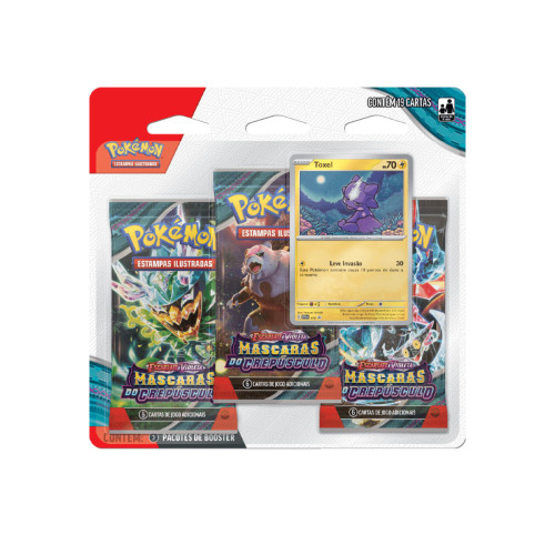 Blister Triplo Pokémon Amigos de Jornada   # - Produto Original
