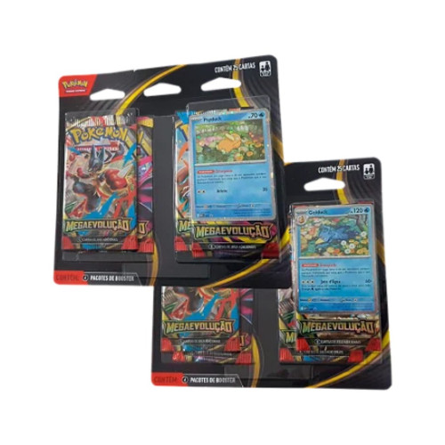 Blister Quadruplo Pokémon MegaEvolução   # - Produto Original
