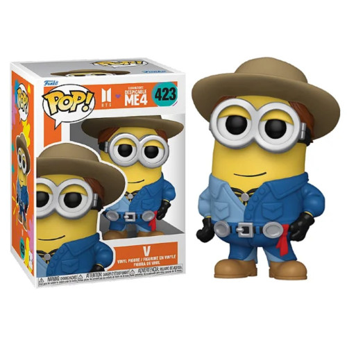 Funko Pop V 423 Minions x BTS   # - Produto Original