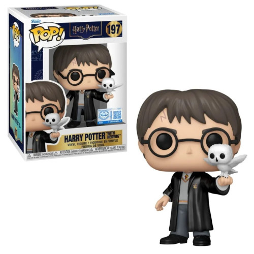 Funko Pop Harry Potter w Hedwig 197 Harry Potter   # - Produto Original