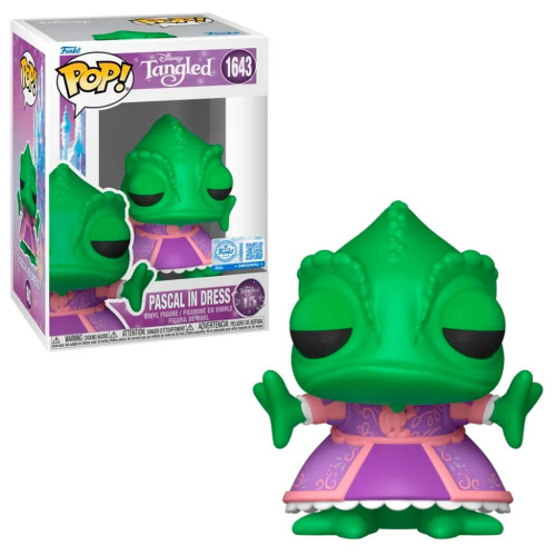 Funko Pop! Pascal de Vestido 1643 Enrolados   # - Produto Original