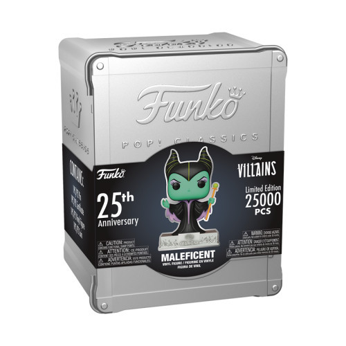 Funko Pop Maleficent 25th Anniversary 25000 Pcs - Llc - #09 FUNKO POP #09 - Produto Original