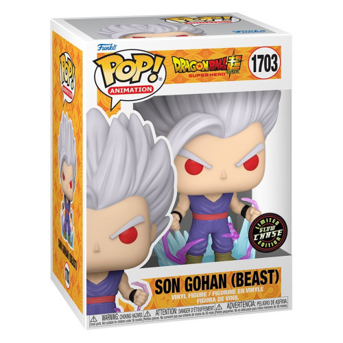 Funko Pop Dragon Ball 1703 - Son Gohan ( Beast ) - Glow Chase - Dragon Ball Super - #1703 FUNKO POP #1703 - Produto Original