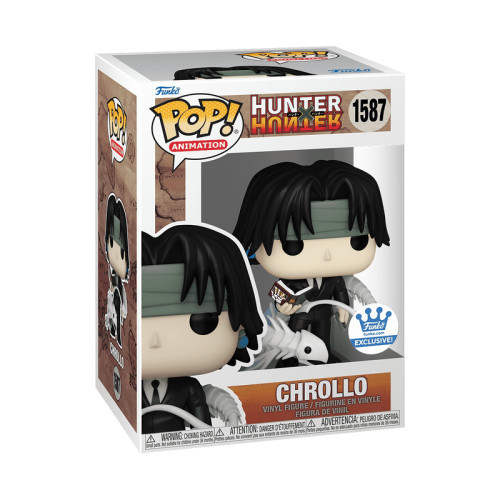 Funko Pop Chrollo - Funko Shop Exclusive - Hunter X Hunter - #1587-FUNKO POP-1587