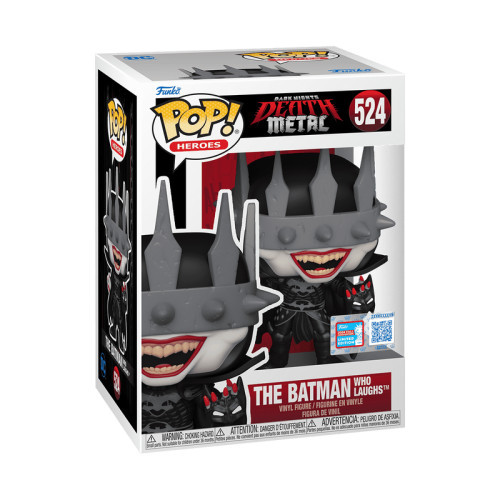 Funko Pop The Batman Who Laughs Fall Convention 2024 - Dc Dark Knights Death Metal - #524 FUNKO POP #524 - Produto Original