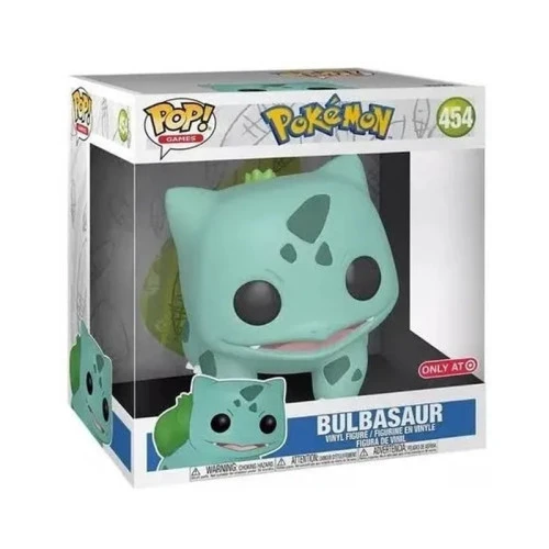 Funko Pop! Bulbasaur 454 Pokémon Jumbo 10 Polegadas - FUNKO POP - #454