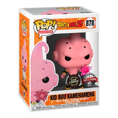 Funko Pop! - Dragon Ball Z - Kid Buu With Kamehameha (chase) *detalhe Caixa - Dragon Ball Z - #878 - FUNKO POP - #878