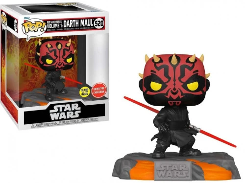 Funko Pop Star Wars - Red Saber Series Vl 01 Darth Maul - Star Wars - #520 - FUNKO POP - #520