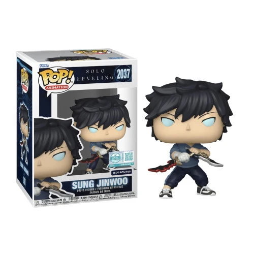 Funko Pop Solo Leveling 2037 - Sung Jinwoo  ( 9500 Pcs ) - Solo Leveling - #2037 - FUNKO POP - #2037