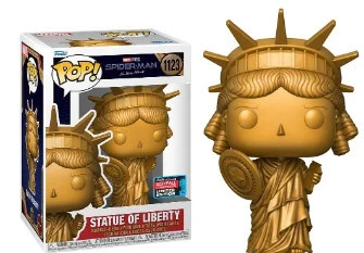 Funko Pop Series/filmes - Marvel: Spider-man - Statue Of Liberty 1123 (nycc22) - Spider-man Homecoming - #1123 - FUNKO P