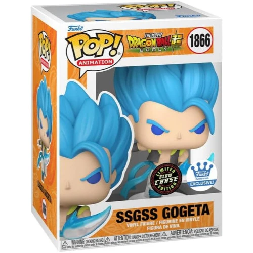 Funko Pop Ssgss Gogeta Glow In The Dark Chase Funko Shop - Dragon Ball Super - #1866