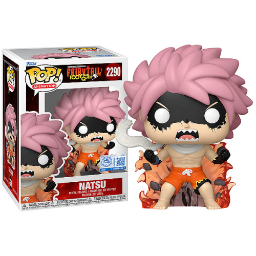Funko Pop Natsu (Fired-Up) - Fairy Tail - #2290   # - Produto Original