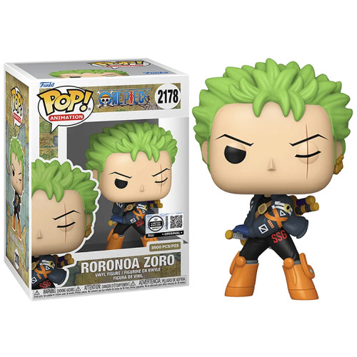 Funko Pop! Animation: One Piece: Roronoa Zoro (le 3,500) (funko Royalty Edition) - One Piece - #2178   # - Produto Original