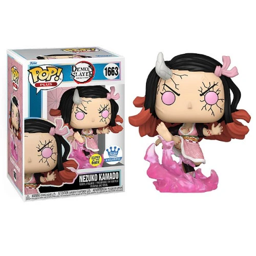 Funko Pop! Nezuko Kamado Plus Glow in The Dark - Demon Slayer - #1663