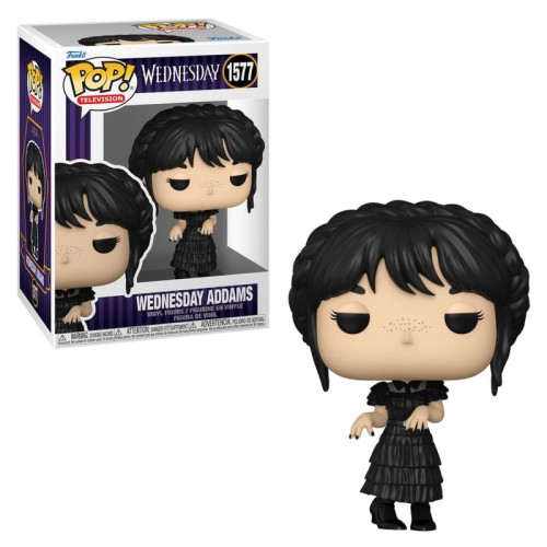 Pop Funko Wednesday Addams Dancing - Wandinha - Netflix - #1577 - FUNKO POP - #1577   # - Produto Original