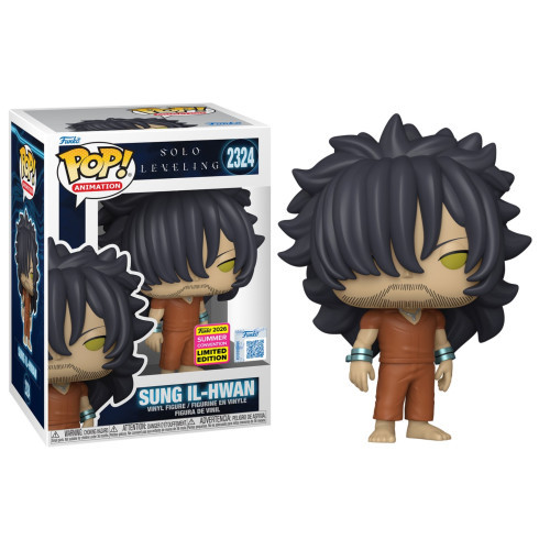 Pop Funko Sung Il-Hwan - Solo Leveling - SDCC 2026 Exclusive - #2324 - FUNKO POP - #2324   # - Produto Original