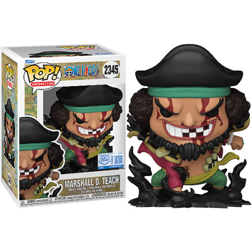 Pop Funko Marshall D. Teach (Blackbeard) - One Piece - Exclusive - #2345 - FUNKO POP - #2345   # - Produto Original