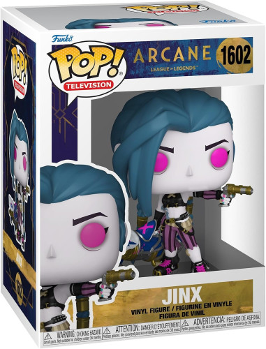 Funko Pop Arcane League of Legends - Jinx - #1602   # - Produto Original