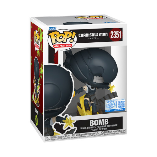 Funko Pop Bomb (blast) Exclusivo - Chainsaw Man #2351 -   FUNKO POP #2351 - Produto Original