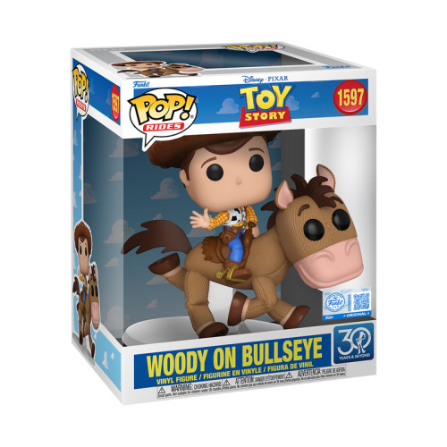 Funko Pop Woody On Bullseye - Toy Story - 1597   # - Produto Original
