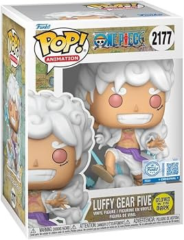 Funko Pop! Animation One Piece Luffy Gear Five 2177 Exclusivo Glow   # - Produto Original