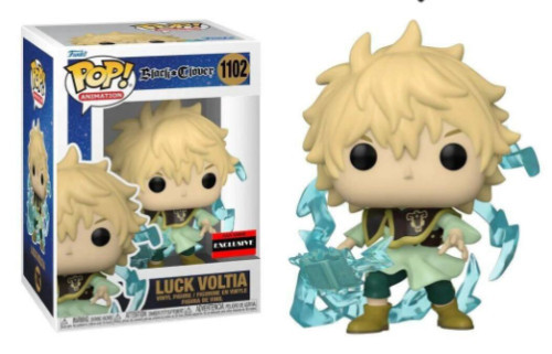 Funko Pop! Luck Voltia (aaa) - Black Clover - #1102 - FUNKO POP - #1102   #1102 - Produto Original