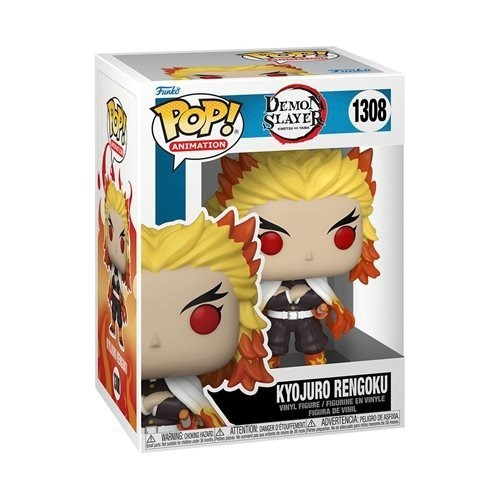 Funko Pop! Kyojuro Rengoku - Demon Slayer - #1308 - FUNKO POP - #1308   #1308 - Produto Original