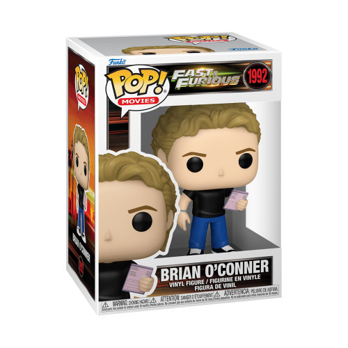 Funko Pop Brian O'Conner - Fast & Furious - #1992- -1992