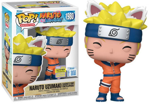 Funko Pop - Naruto Shippuden -  Naruto Uzumaki (sasuke’s Paw Encyclopedia) - Naruto - #1980- -1980