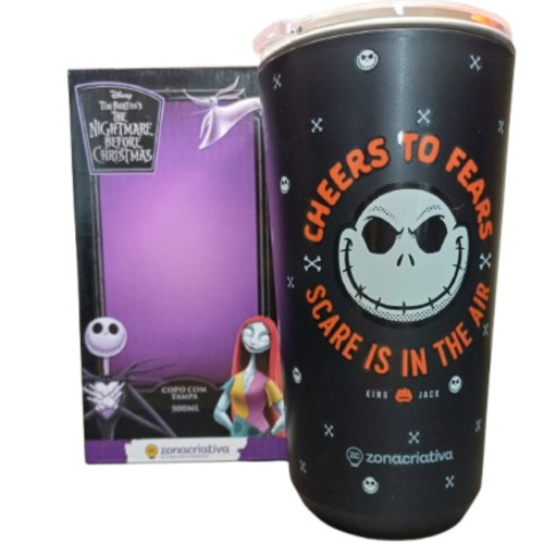 Copo Sky Jack Skellington - Disney O Estranho Mundo De Jack - Caneca E Copo - #   # - Produto Original
