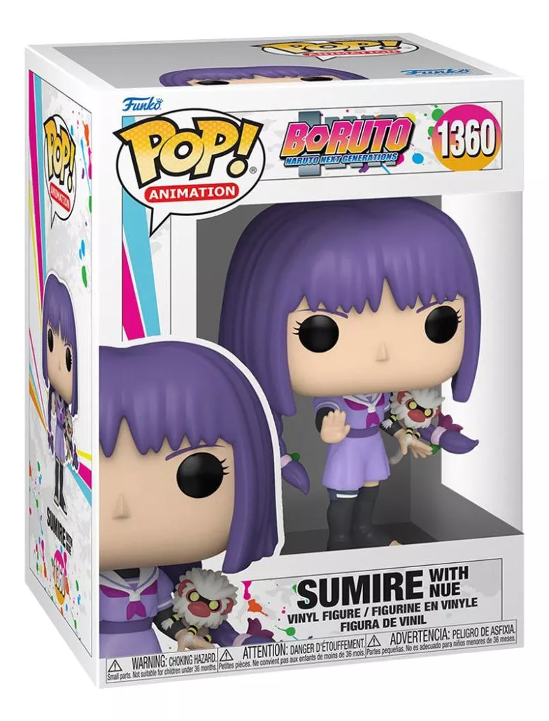 Funko Pop Sumire With Nue - Naruto Boruto - #1360   #1360 - Produto Original