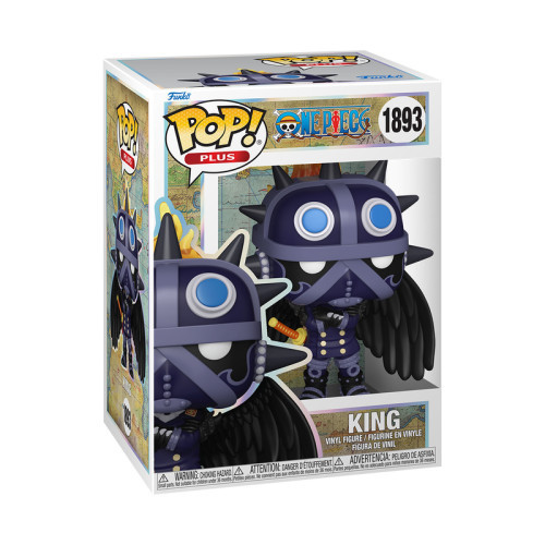 Funko Pop King - One Piece - #1893 - FUNKO POP - #1893   #1893 - Produto Original