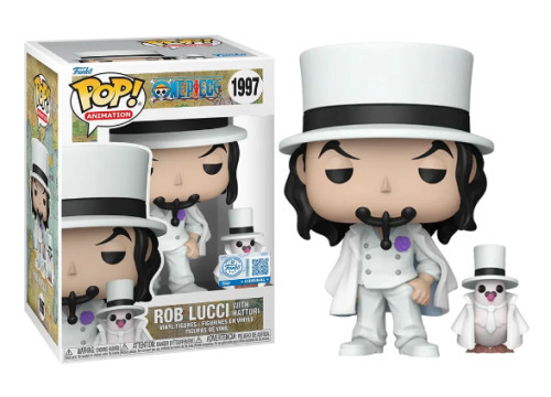 Funko Pop - Rob Lucci With Hattori - One Piece - #1997   #1997 - Produto Original