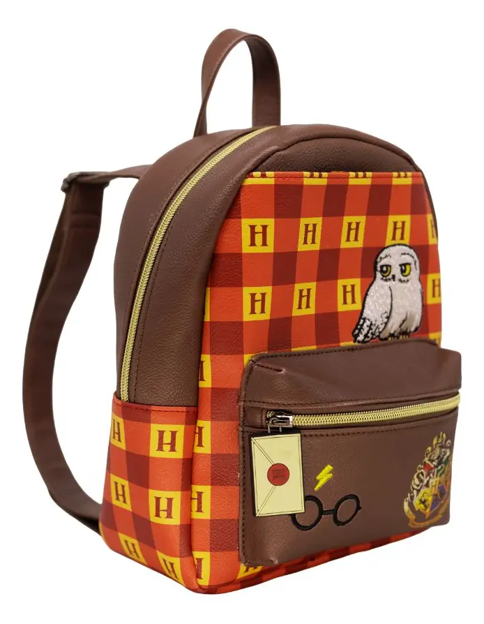 MINI MOCHILA XADREZ HARRY POTTER   # - Produto Original