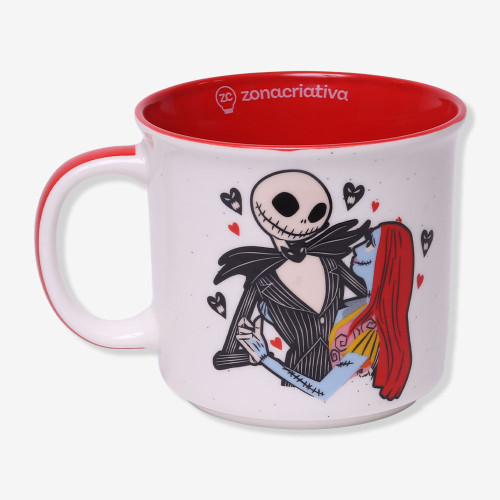 CANECA TOM 350ML JACK AND SALLY   # - Produto Original