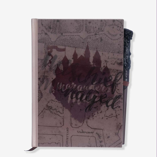 CADERNO DE ANOTACOES 21X14CM MAPA DO MAROTO   # - Produto Original