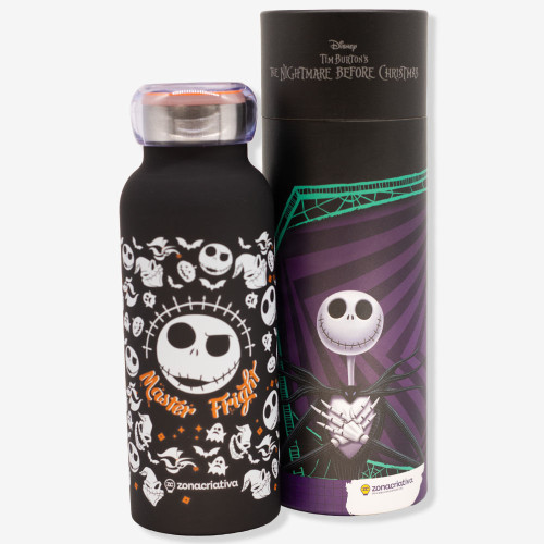 GARRAFA BUBBLE 500ML JACK SKELLINGTON   # - Produto Original