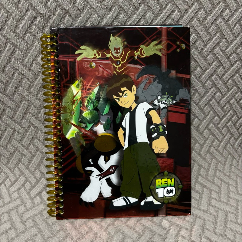 Caderno Ben 10 - Cad. 1/4 - Contém 96 folhas - Ben10 - Cartoon Network Ben 10 #1 - Produto Original