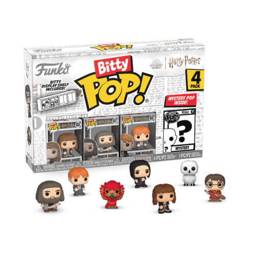4-Pack Bitty POP! Harry Potter Harry Potter #1 - Produto Original