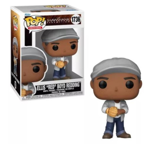 Funko Pop Movies 1736 - Ellis Boyd Redding Funko #1736 - Produto Original